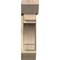 Ekena Millwork Merced Slat Rough Sawn Bracket w/ Offset Brace, Douglas Fir, 8"W x 30"D x 30"H BKT0806X30X30MRC06RDF - alternate 2